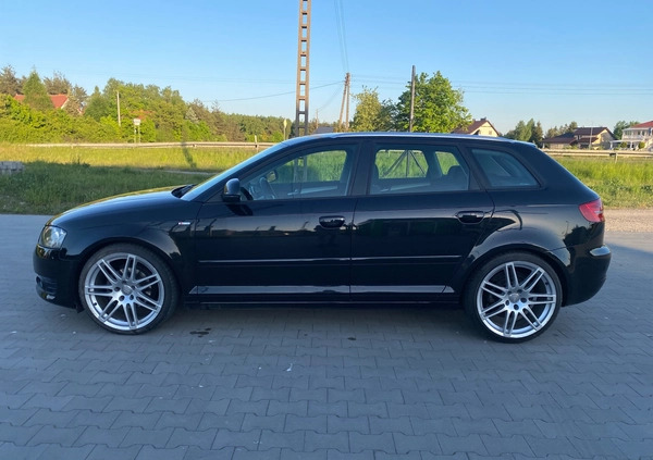 Audi A3 cena 27900 przebieg: 275430, rok produkcji 2008 z Tarczyn małe 191